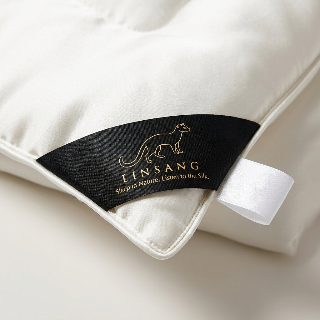Linsang Premium Mulberry Silk Comforter | 100% 6A Long-Strand Silk